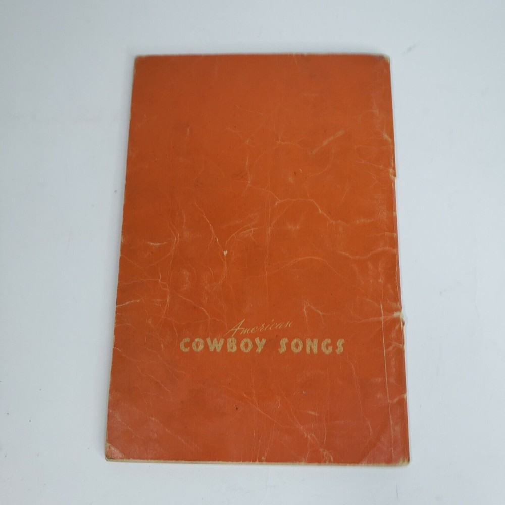 Vintage 1936 Sheet Music Book American Cowboy Songs 70 Folk Western Songs - Picture 6 of 6
